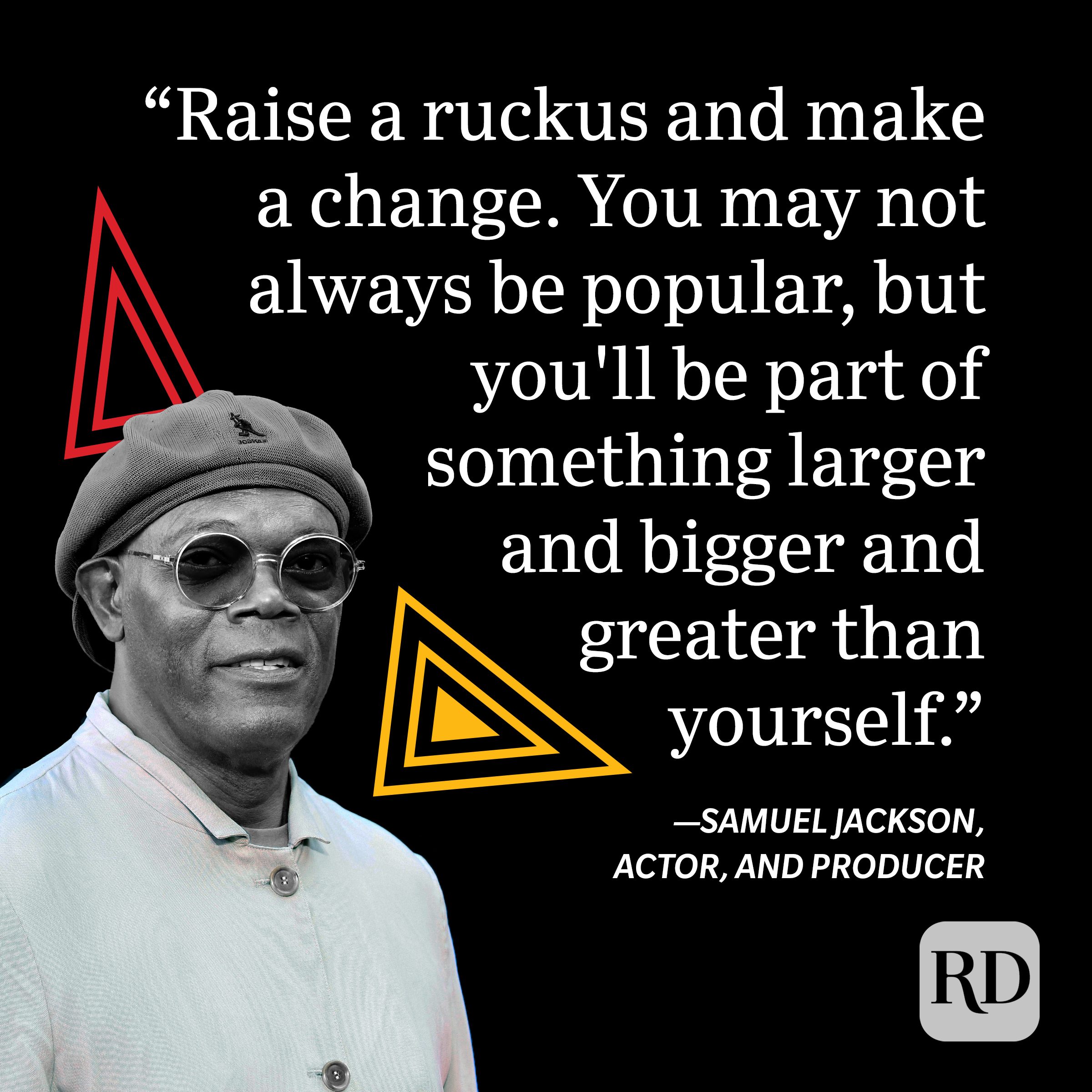 Samuel Jackson Black History Month Quote