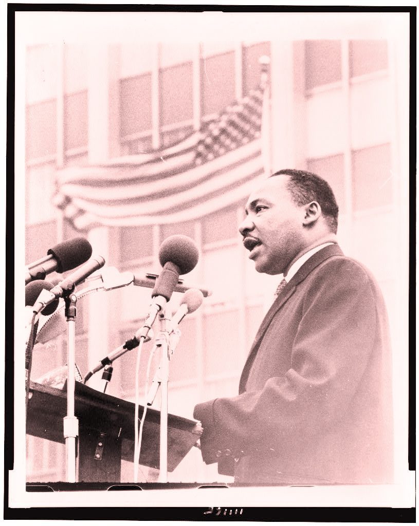 article about martin luther king speech