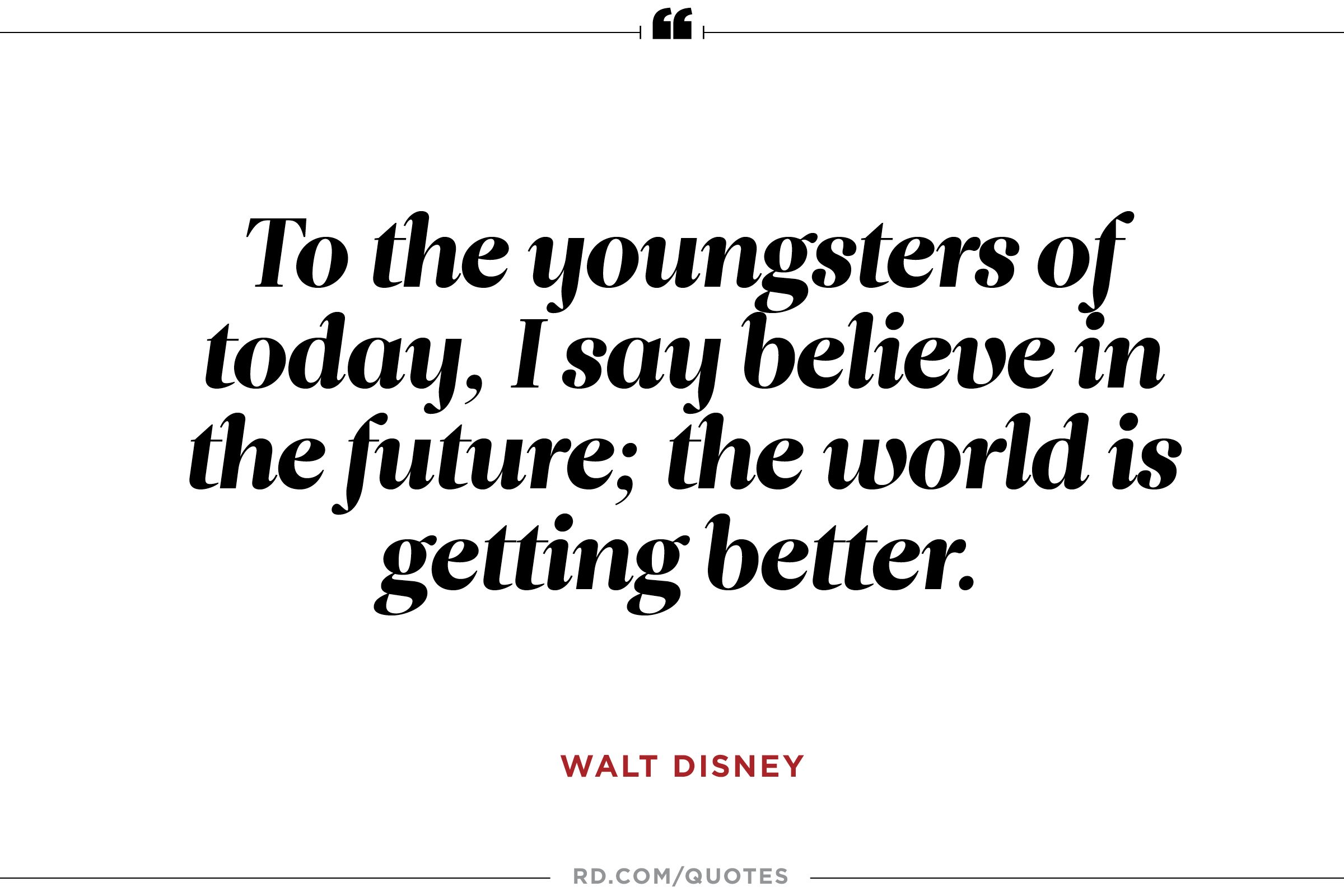 11 Inspiring Walt Disney Quotes | Reader's Digest