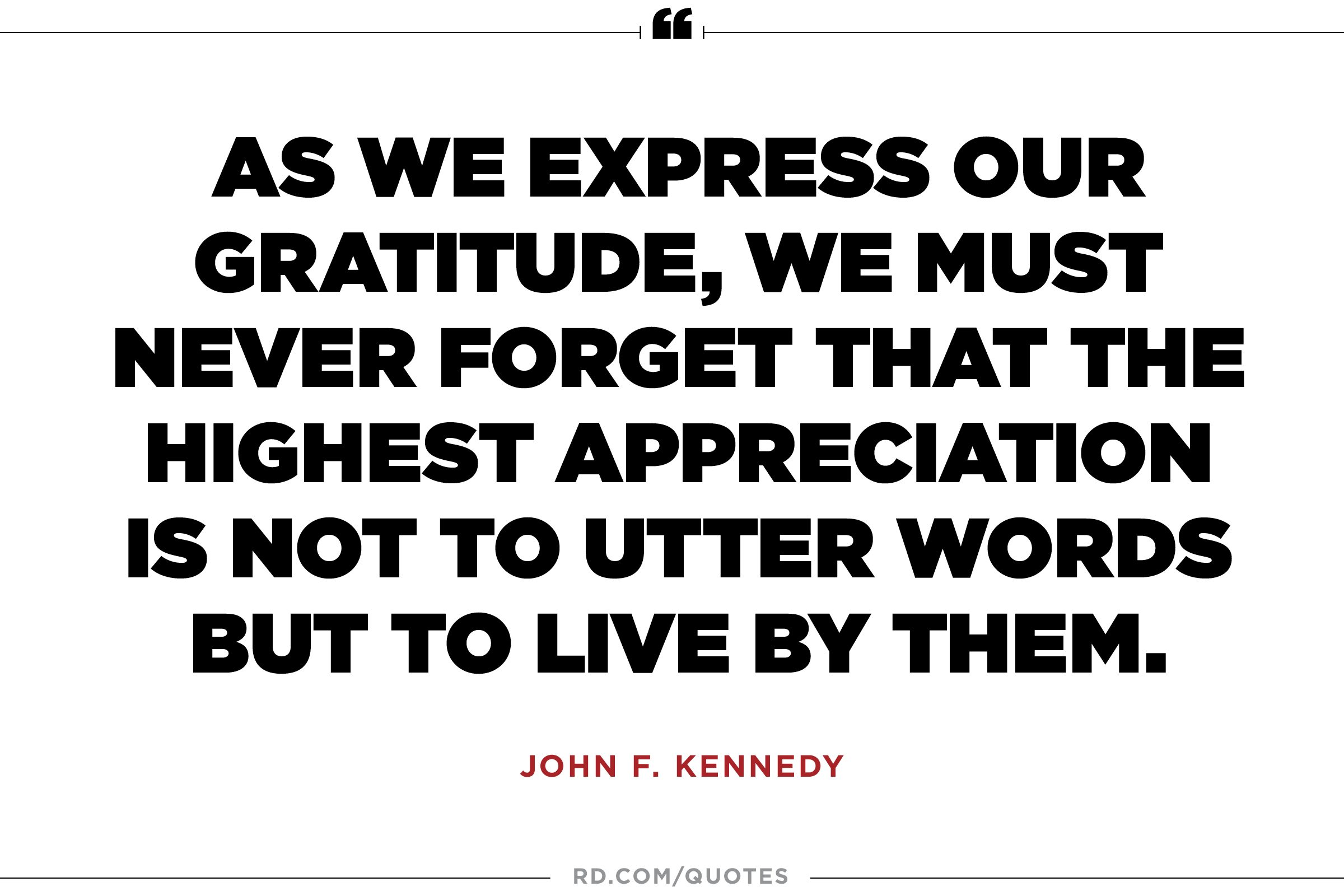 John F. Kennedy Quotes: 9 Lasting Thoughts | Reader's Digest