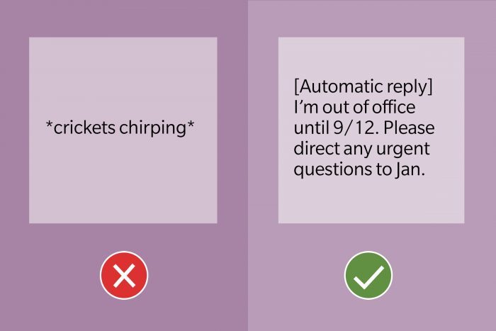 Email Etiquette Tip 19 Use An Ooo Message
