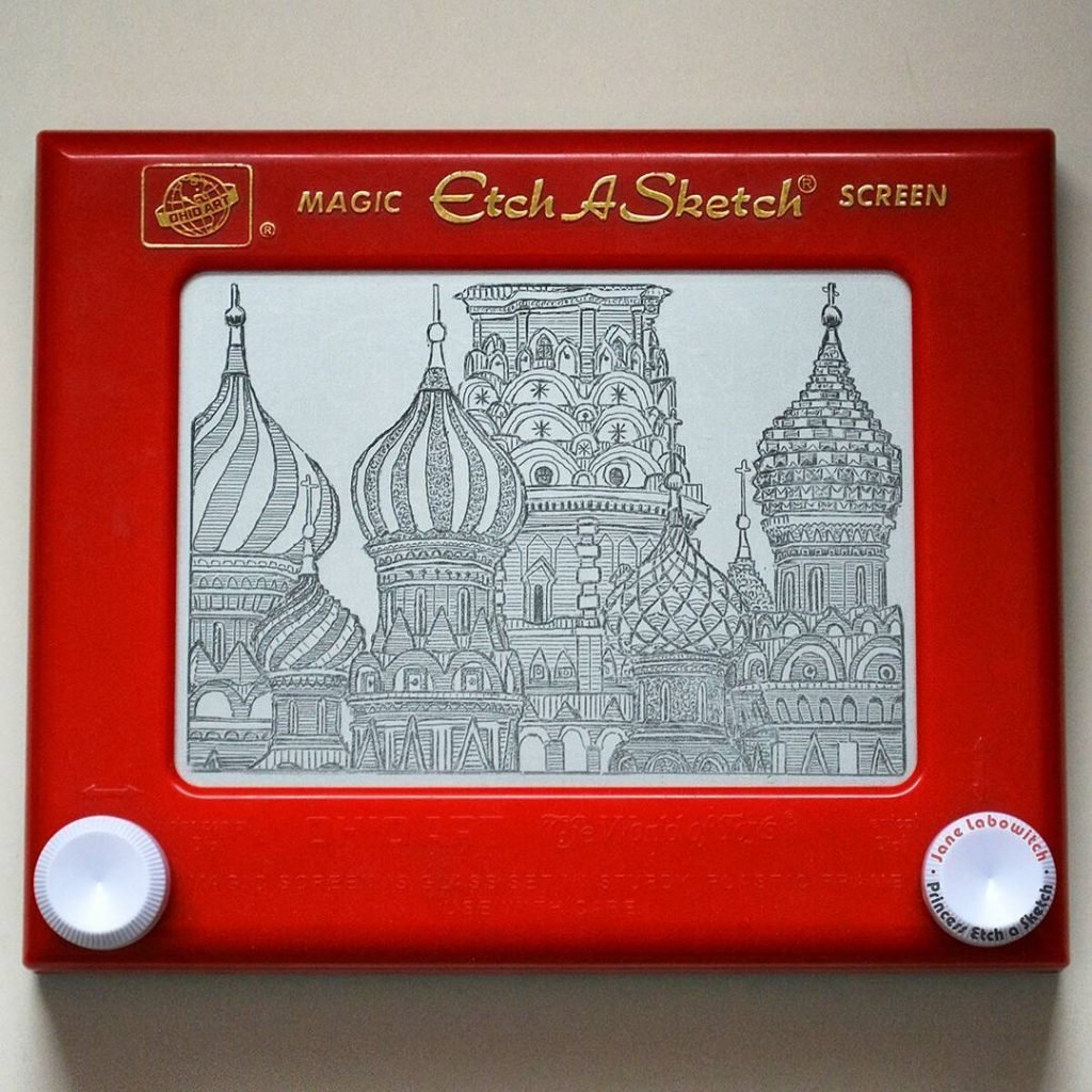 Etch A Sketch Art This Girl's Work is MindBlowing Reader's Digest