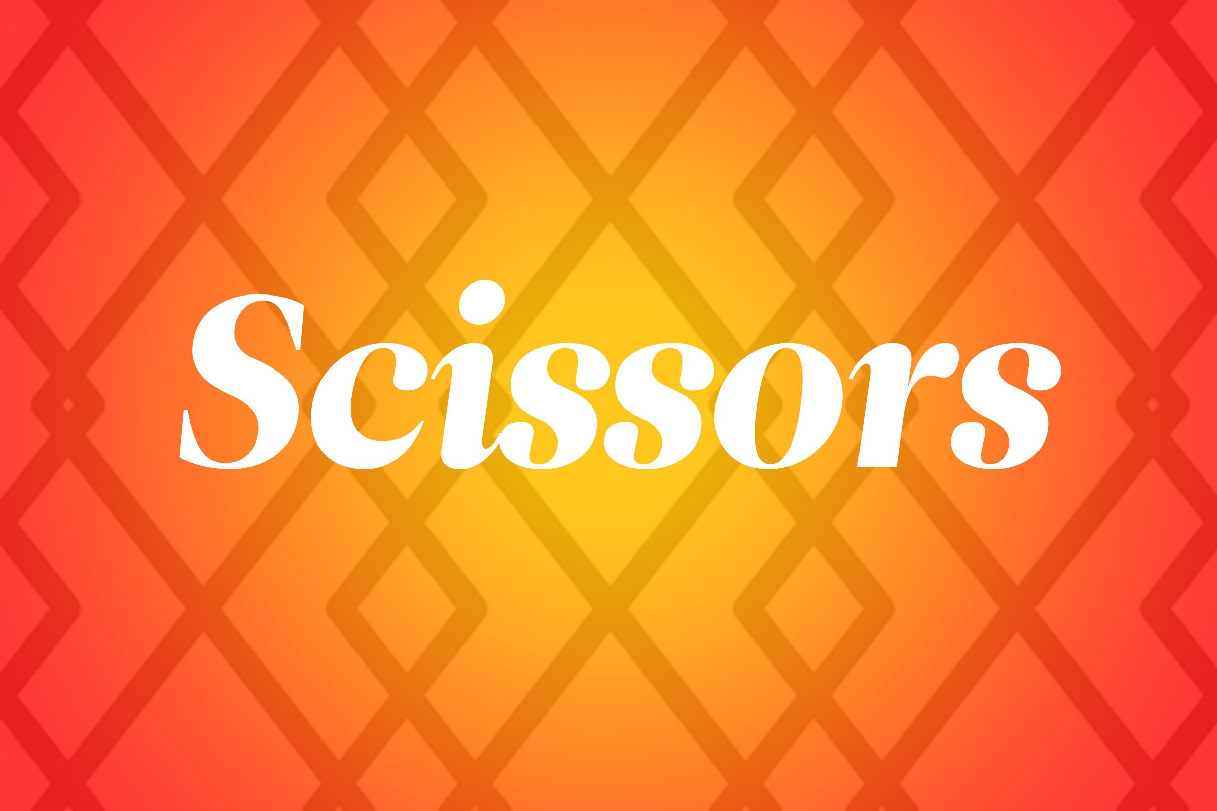 scissors pronunciation