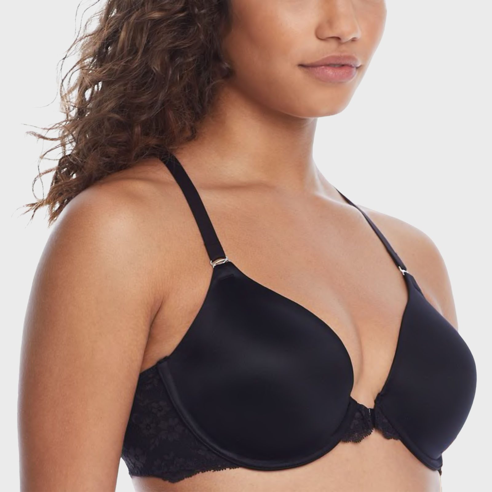 OnGossamer Women's Next to Nothing Micro Wireless Bra in Black, Size 30A