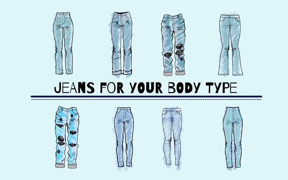 best jean cut for body type