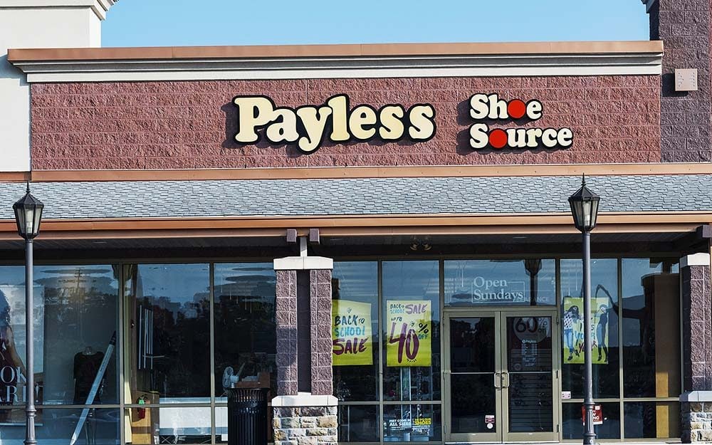 List of Payless Stores That Will Be Closing | Reader's Digest