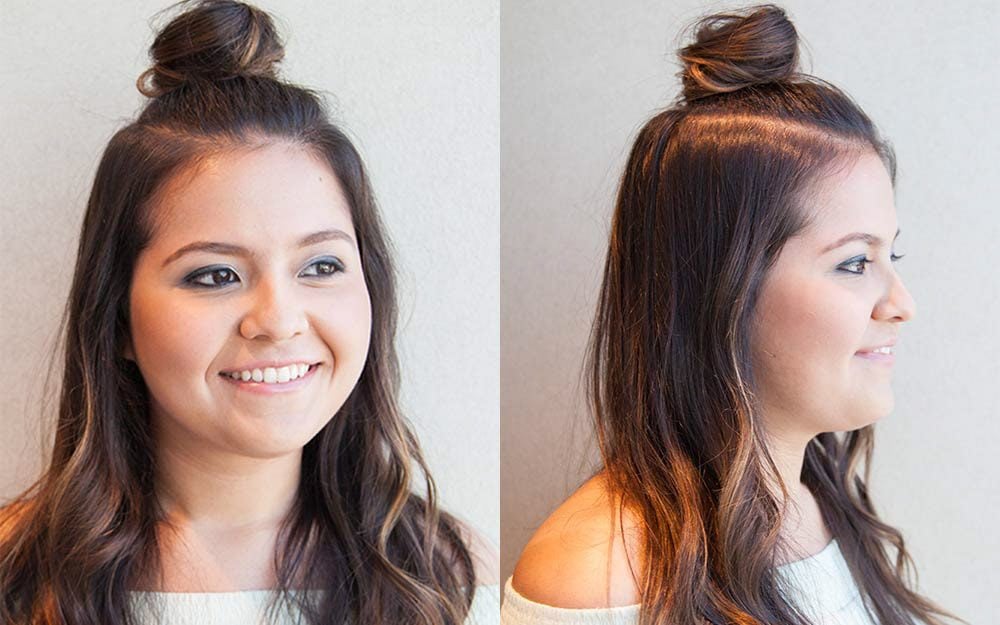How To Do A Half Up Top Knot A Step By Step Guide Reader S Digest