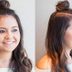 How to Create the Perfect Half-Up Top Knot Bun