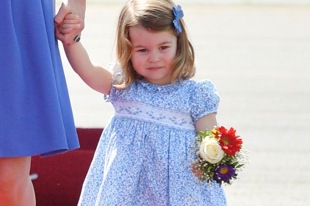 Princess Charlotte Just Gave Her First Royal Curtsy—And It Was ADORABLE