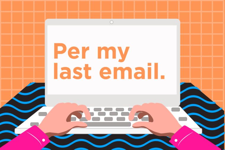 Petty Work Phrases We All Use in Work Emails | Reader's Digest