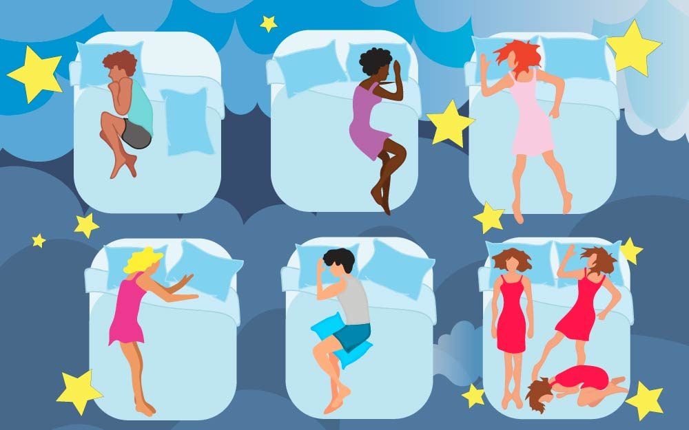 People are arguing about what is the best position to sleep in but which  one are you?