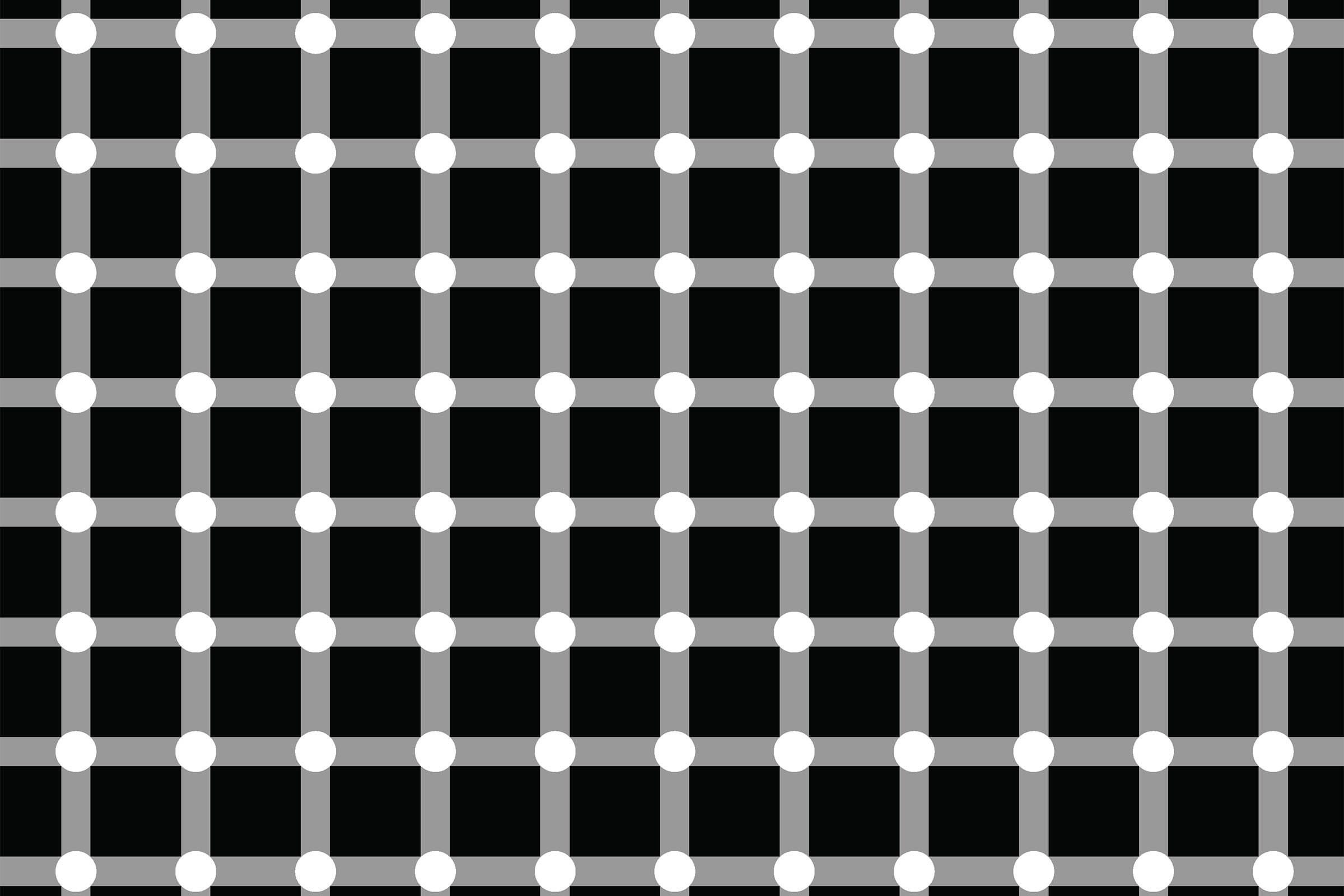 Everyone sees this optical illusion differently. Does the outline