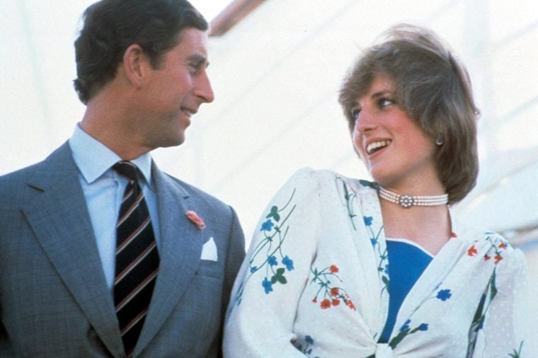 PRINCE CHARLES AND PRINCESS DIANA ON THEIR HONEYMOON