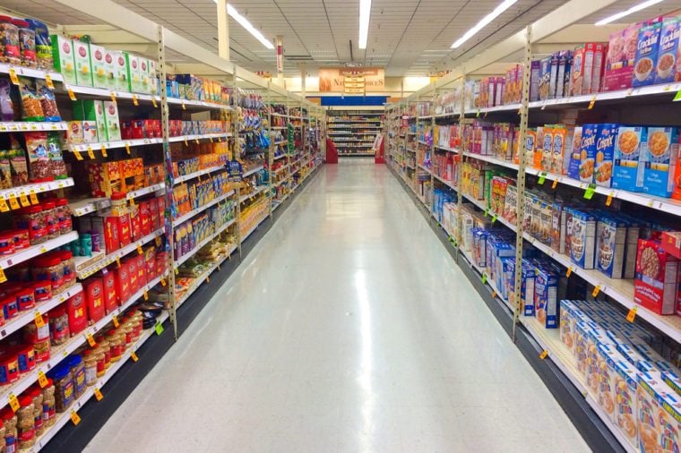 grocery store aisle