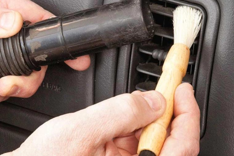 Family Handyman Brushing Inside