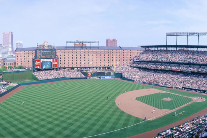 Camden Yard Stadium, Baltimore, Orioles v. Rangers, Maryland