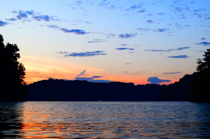 Sunset Over Lake Cumberland