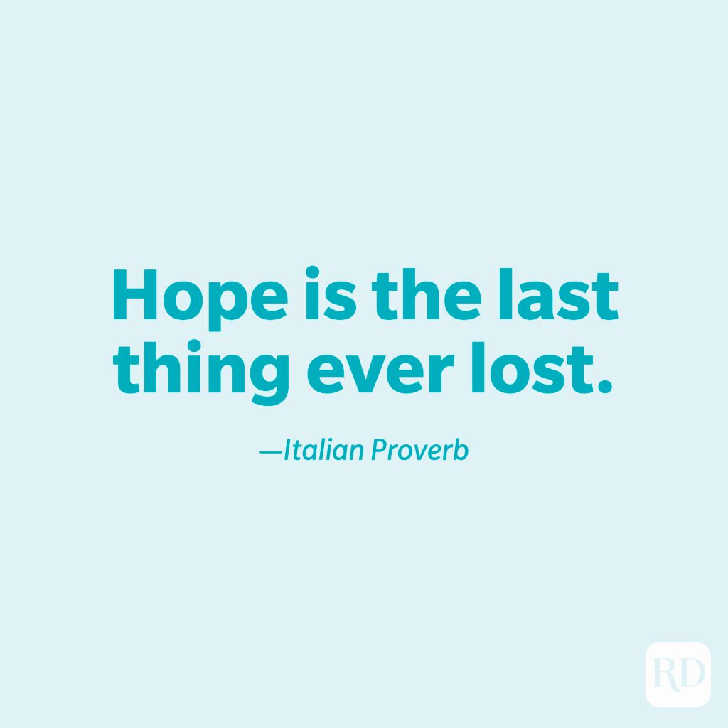 30 Hope Quotes That Will Lift You Up Reader S Digest
