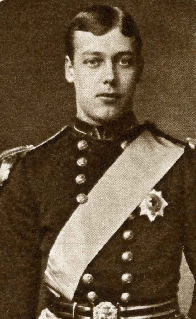 Prince George in Royal Navy uniform