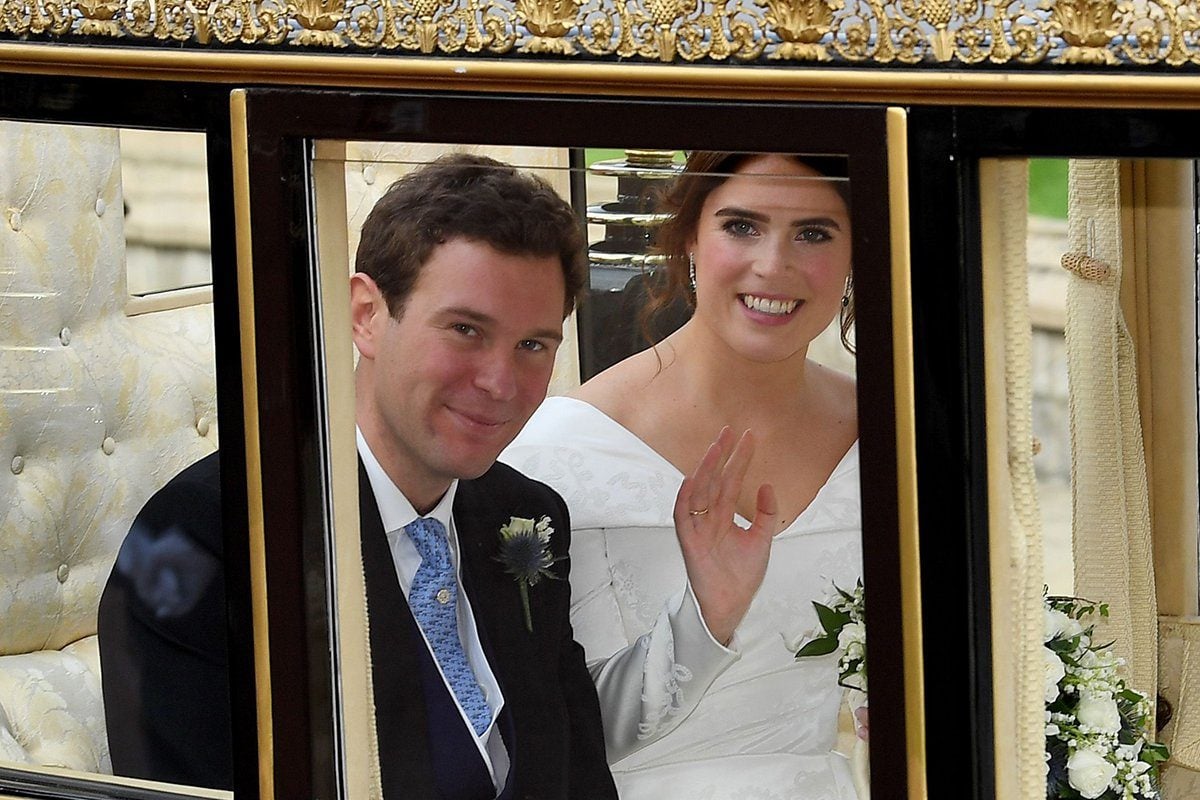 The wedding of Princess Eugenie and Jack Brooksbank, Carriage Procession, Windsor, Berkshire, UK - 12 Oct 2018