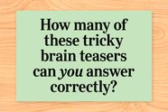 58 Brain Teasers Answers Mind Puzzles To Stump You