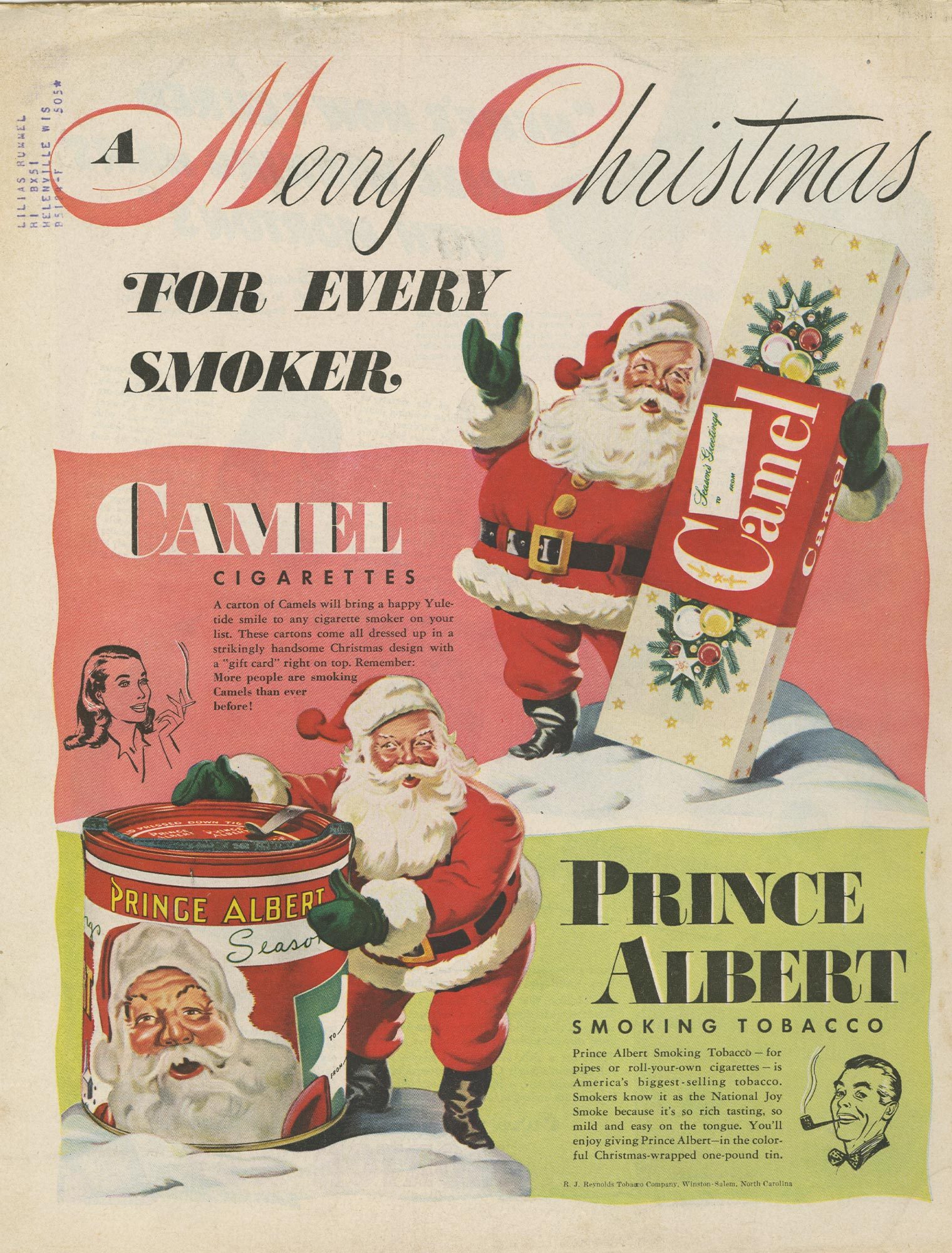 Vintage Christmas Ads From The Past 90 Years Readers Digest 