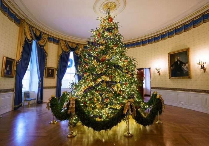 White House Christmas Tree Festive Facts Reader S Digest
