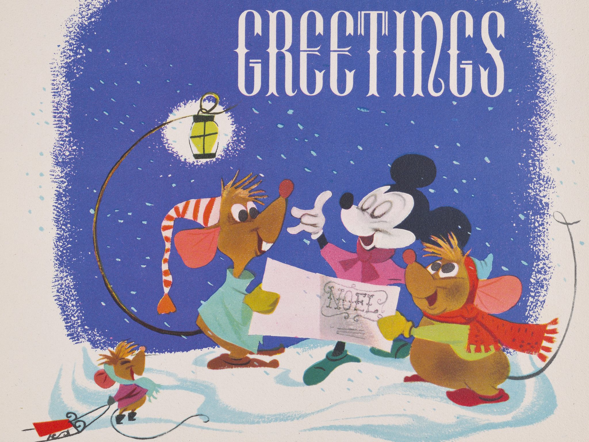 Vintage Disney Christmas Cards from Every Decade Reader's Digest