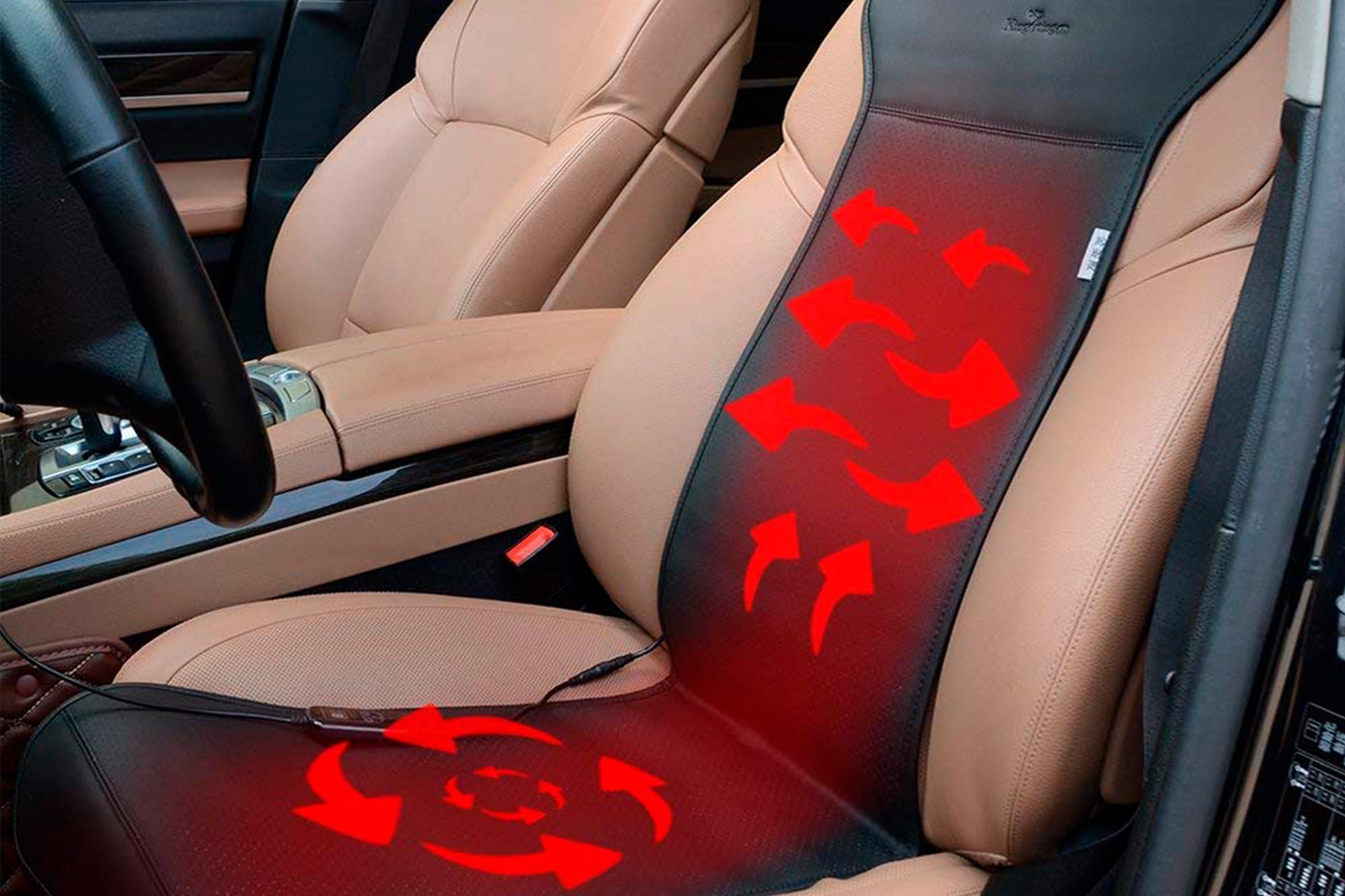 Heated seat cover