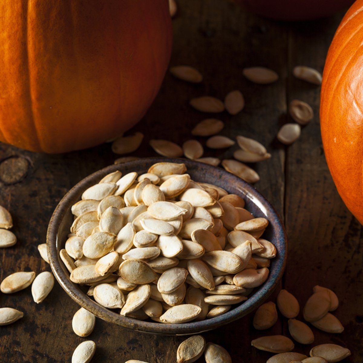 Roasted Salty Pumpkin Seeds Ready to Eat