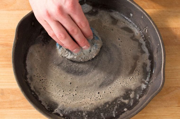 How To Clean Off A Cast Iron Skillet at Tim Crow blog