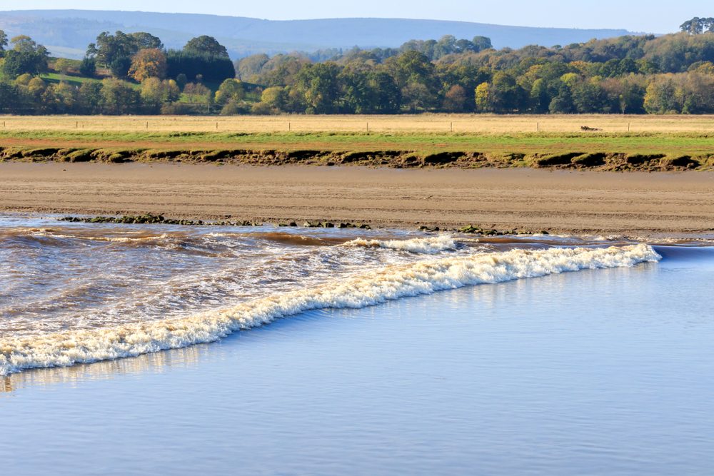 River Nith Dumfries and Galloway Tidal bore