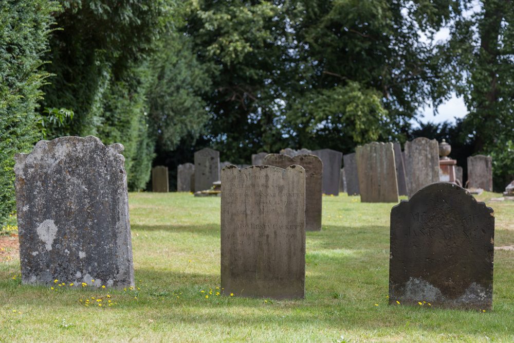 Penshurst church Cemetery in Kent, United Kingdom