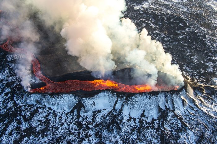 Icelandic Volcano Eruption