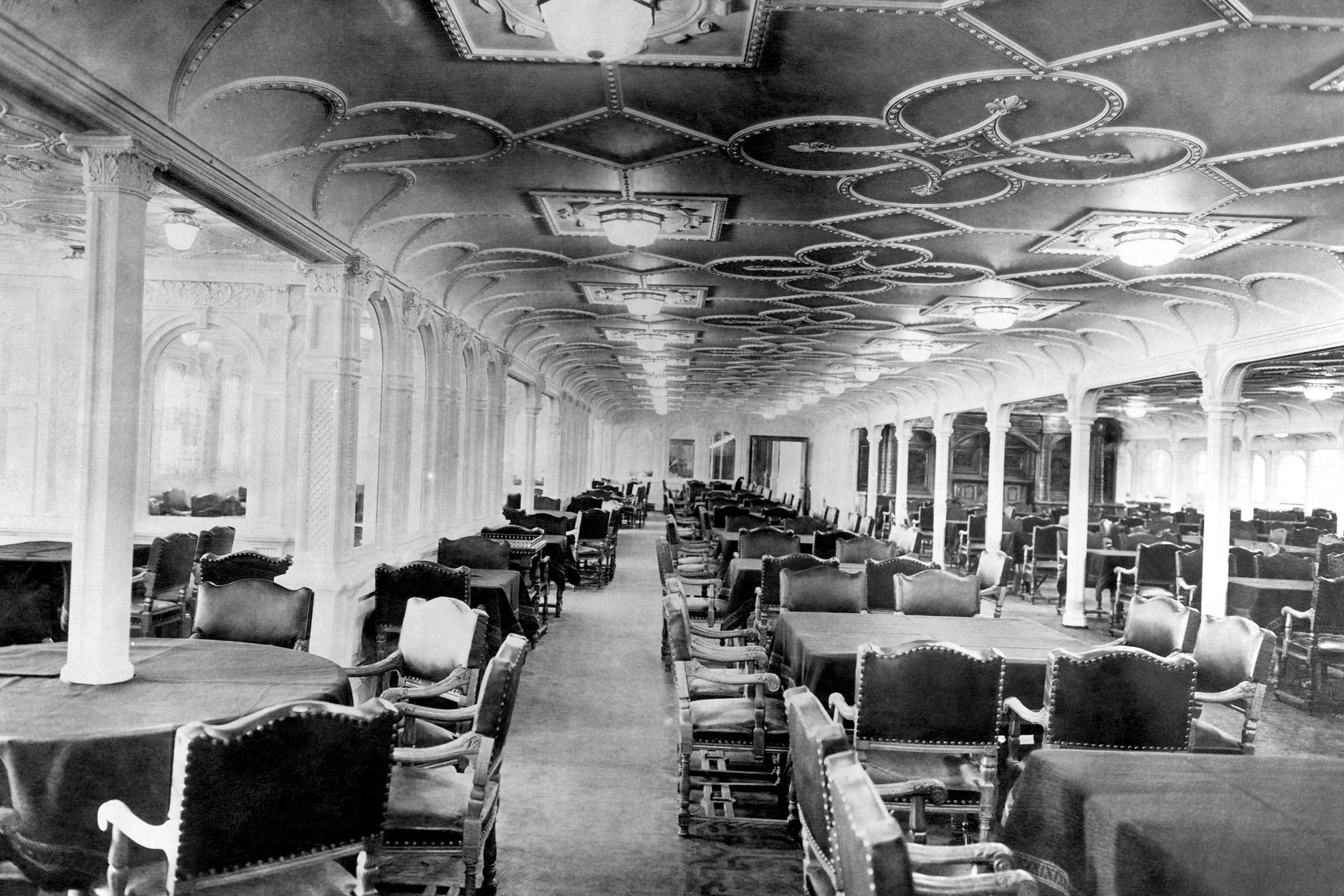 titanic dining room photos