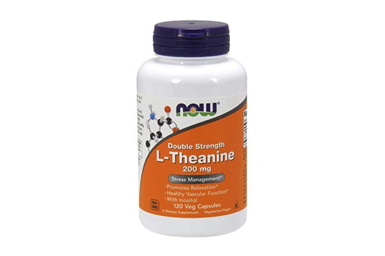 NOW® Foods L-Theanine, 200 mg, 120 Veg Caps