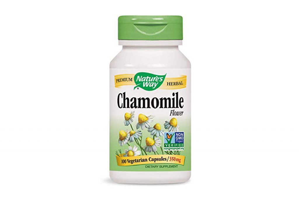 Nature's Way Chamomile Flowers , 350 mg, 100 Capsules 