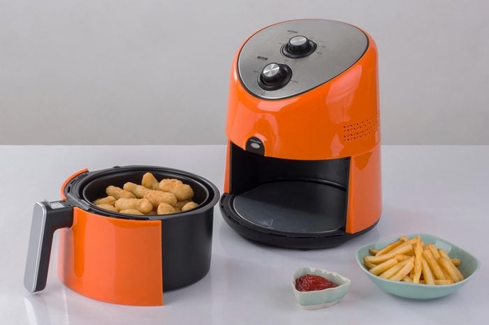 Can I cook multiple foods at once in the air fryer?