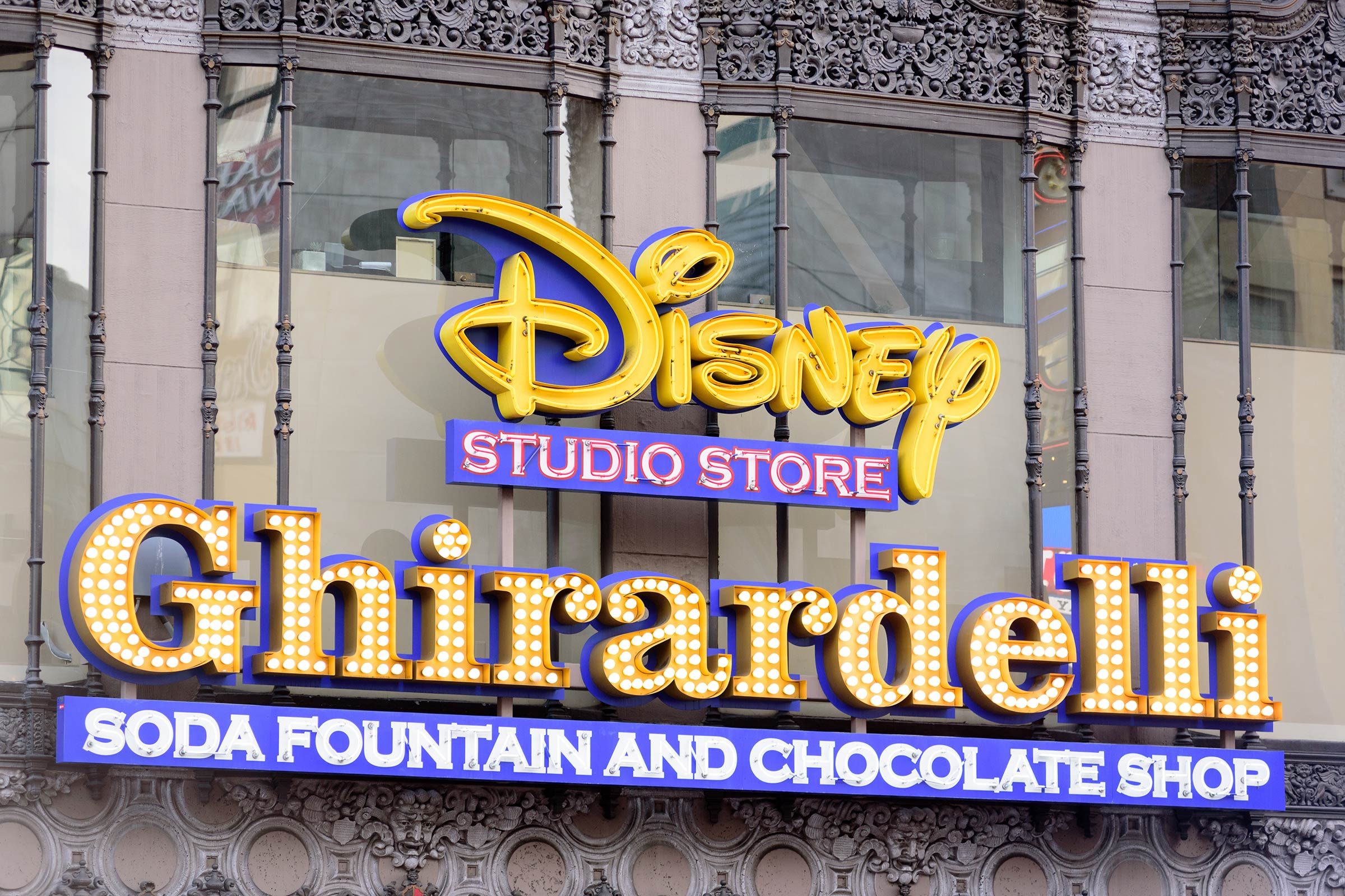 Disney Ghirardelli candy store