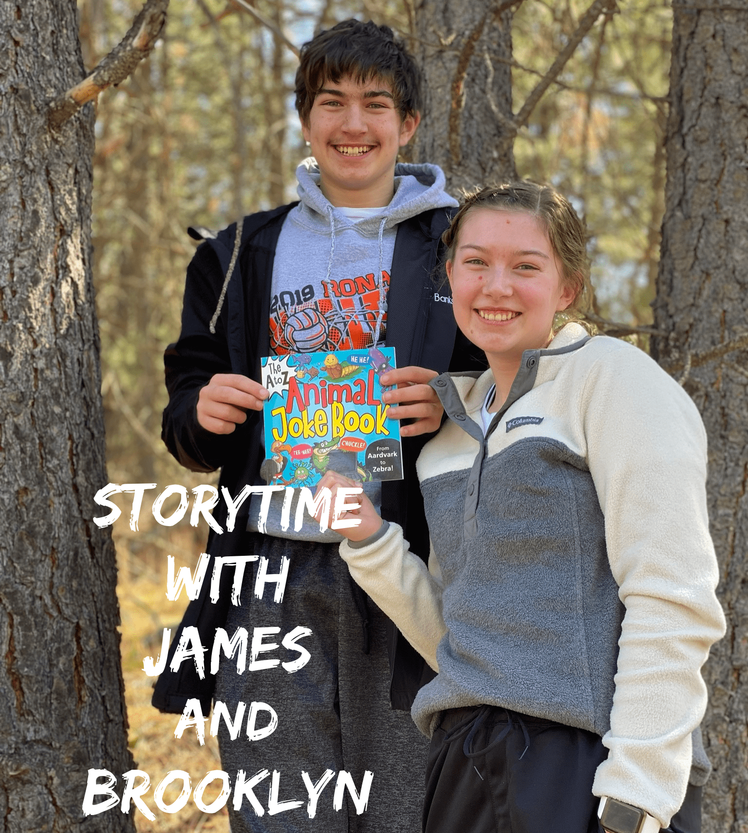 storytime with James and Brooklyn; Ronan, Montana