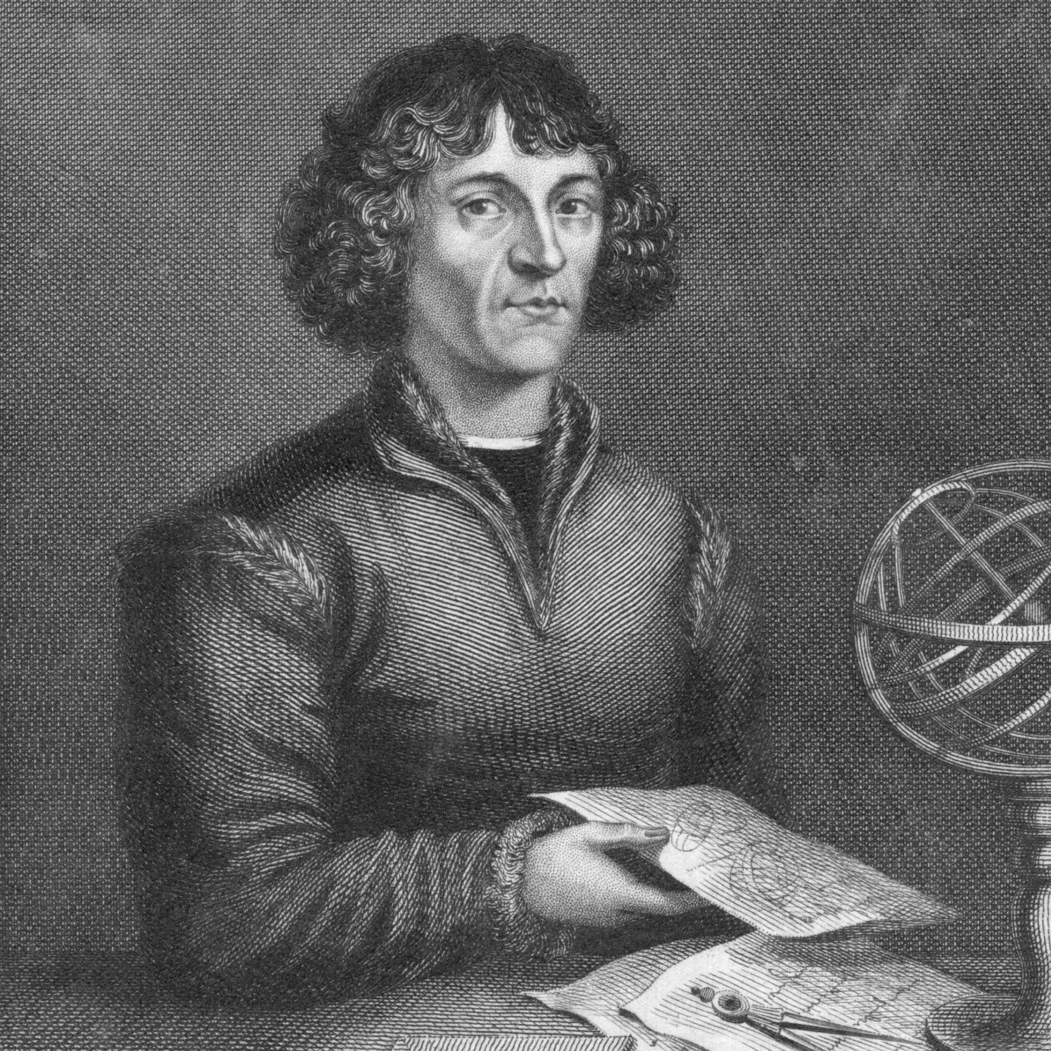 Circa 1515, Portrait of the Polish astronomer, Nicolaus Copernicus (1473 - 1543)
