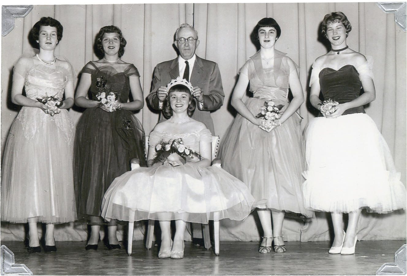 1950s Prom Queen Dress