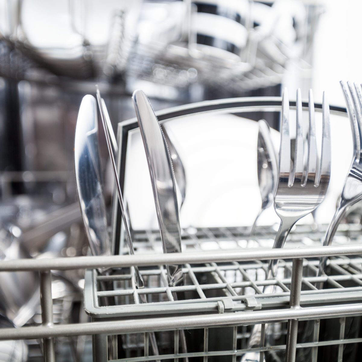 Utensils In The Dishwasher Up Or Down Reader S Digest