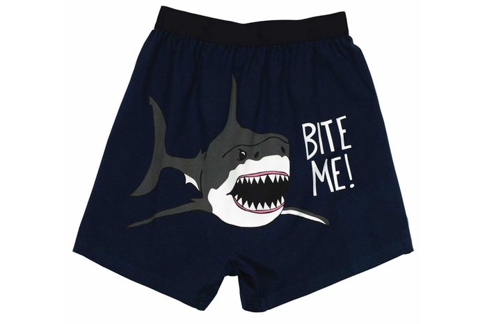 Shark Bite Me Boxer Shorts