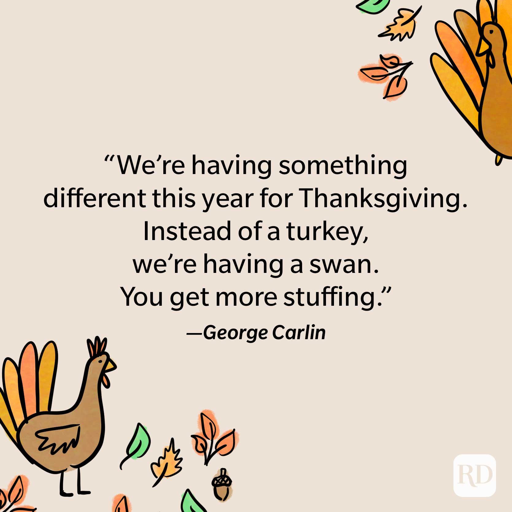 Funny Thanksgiving Quotes To Share At The Table Reader S Digest