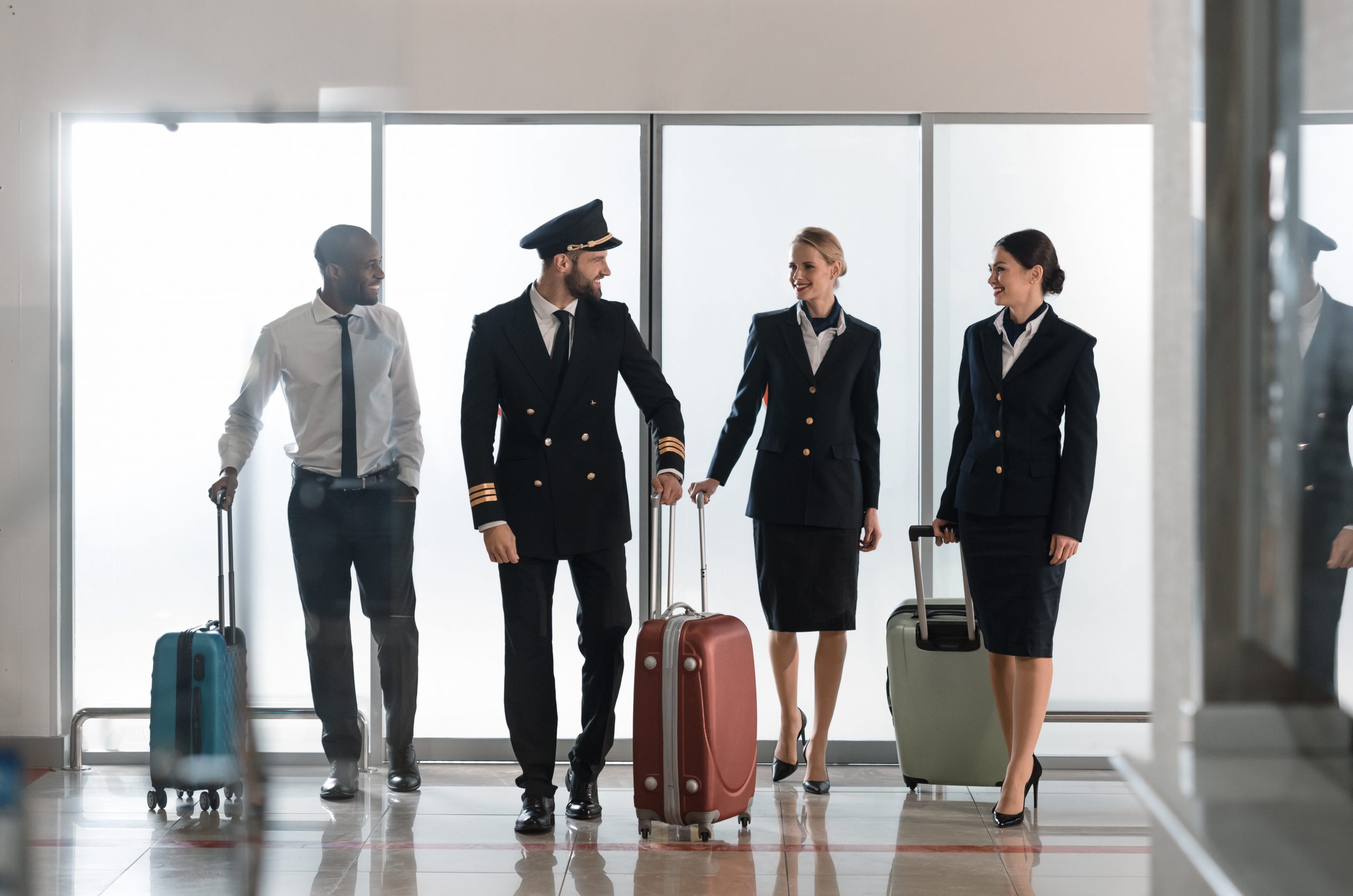 luggage designed by flight attendants