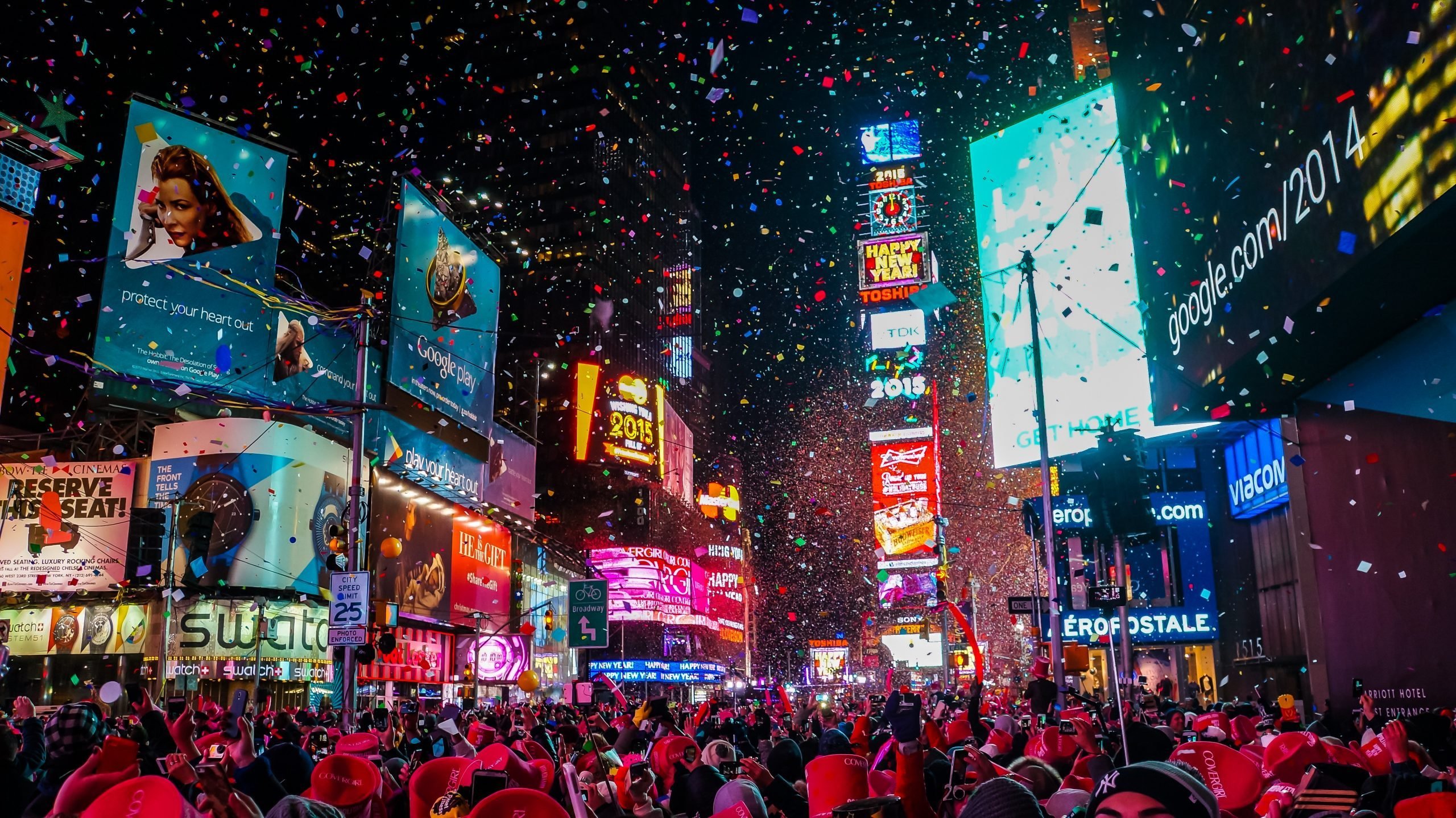 new york city times square ball drop new years celebration