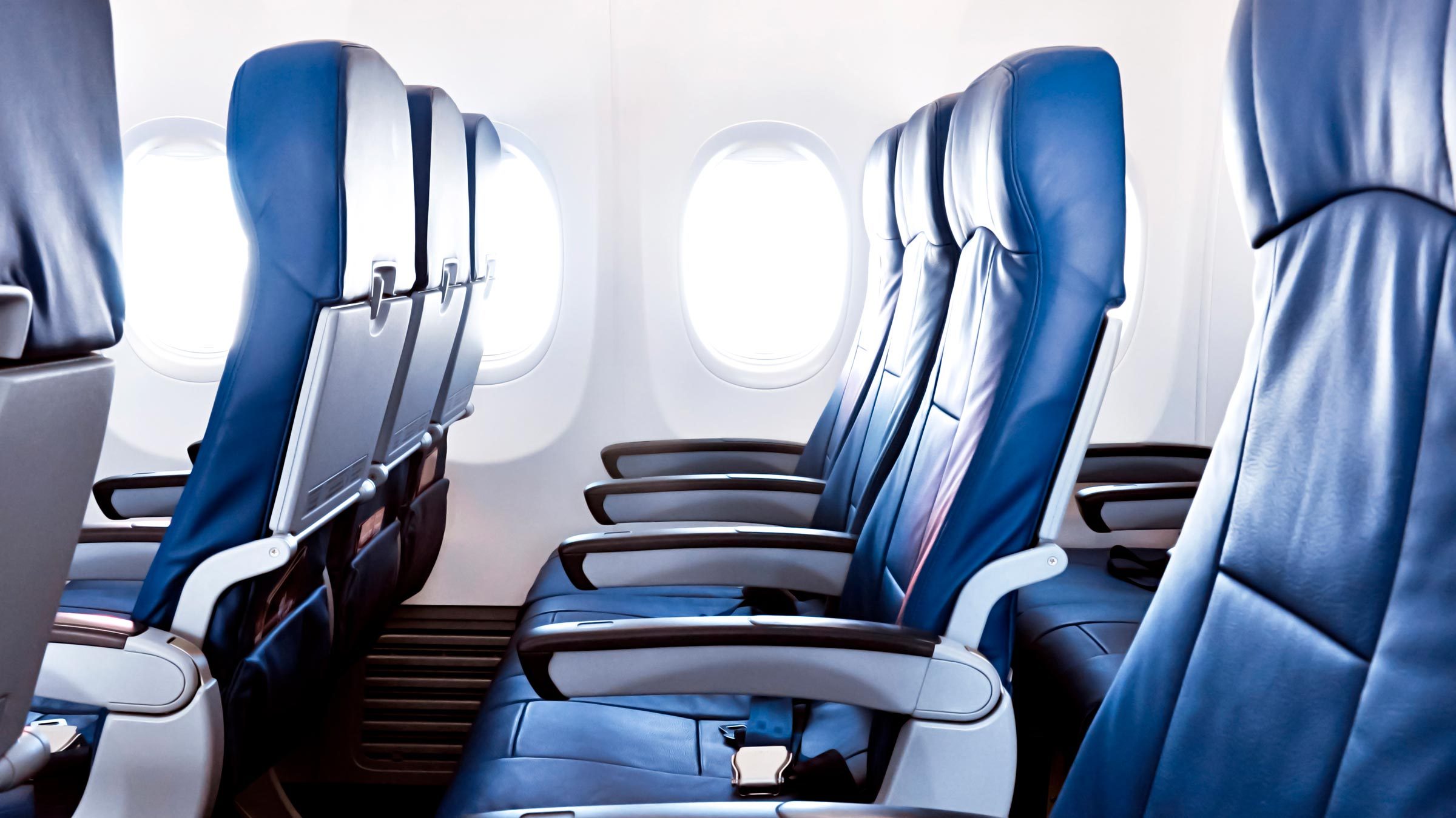 Why Are Most Airplane Seats Blue? Reader's Digest