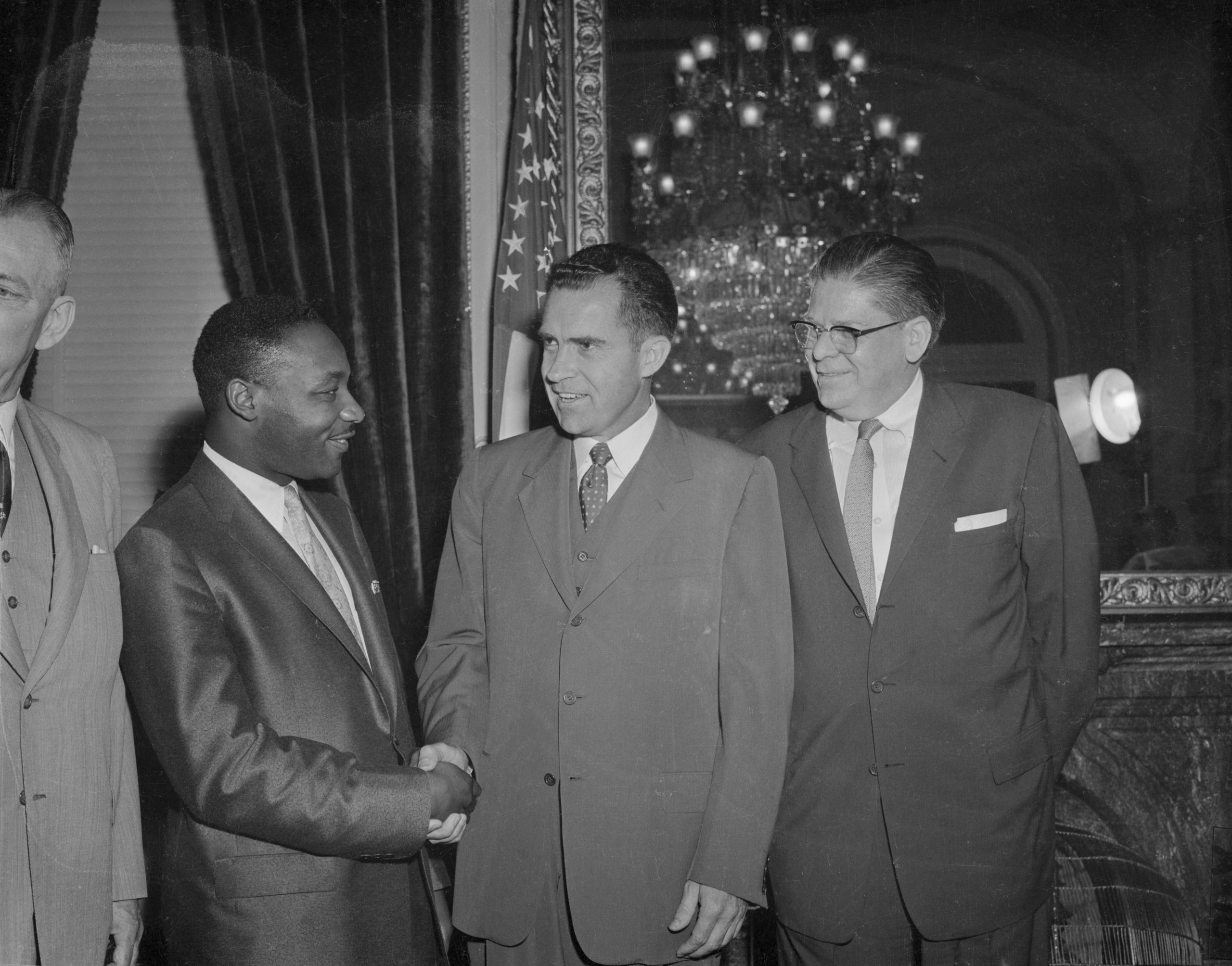 MLK and richard nixon