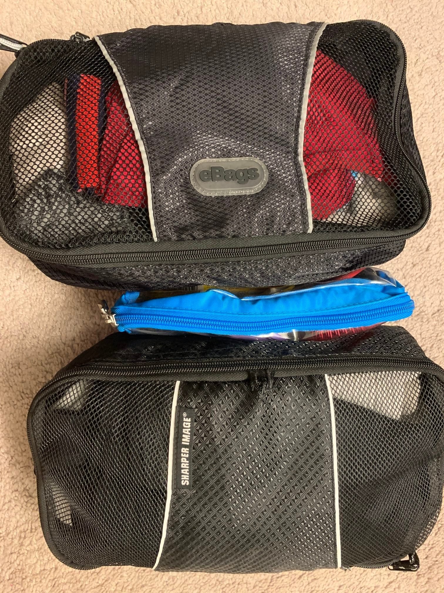 sharper image packing cubes